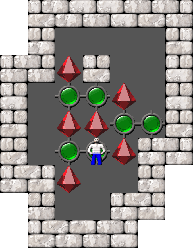 Sokoban Kevin 11 level 76